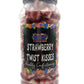Strawberry Twist Kisses Jelly Gummy Retro Sweets Gift Jar - 735g