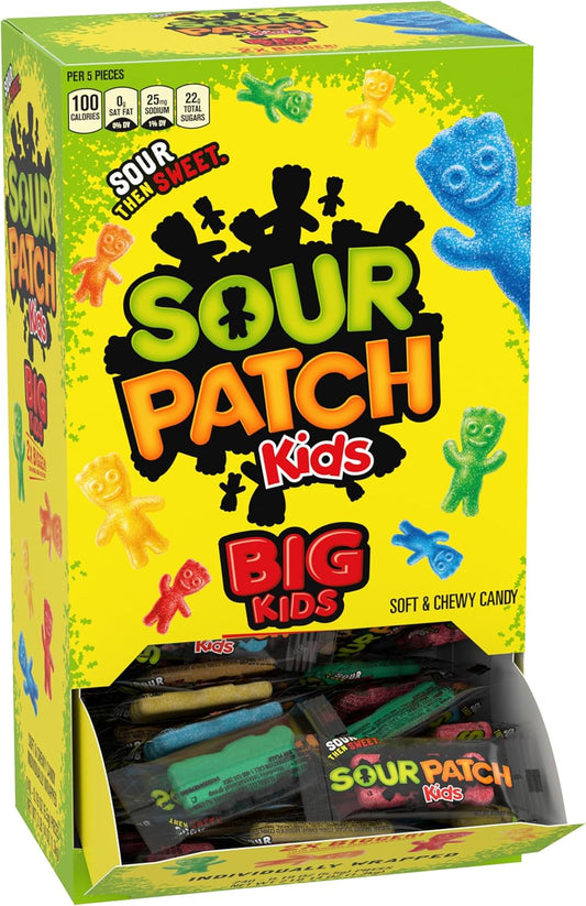 Sour Patch Kids Singles - 240 Count Box BB: 22 AUG 2025