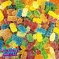 Sour Bears Retro Fizzy Gummy Sweets Gift Jar - 700g