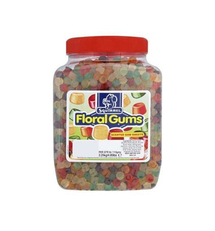Squirrel Floral Gums Jar 2.25kg