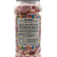 Strawberry & Cream Triple Hearts Retro Sweets Gift Jar - 600g