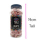 Strawberry & Cream Triple Hearts Retro Sweets Gift Jar - 600g