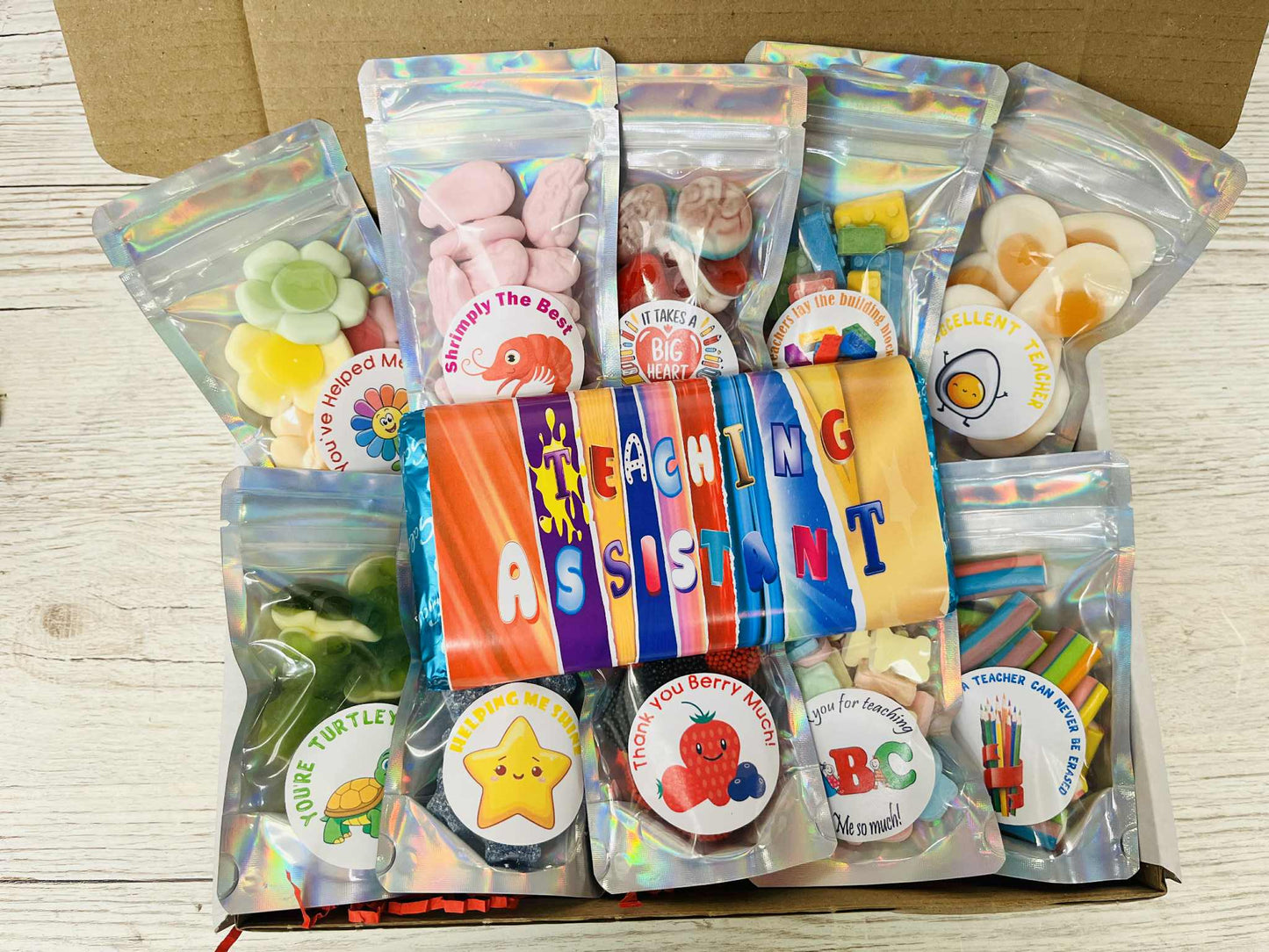 Teacher Thank You Gift For Him Or Her Filled With Sweets - brought to you by Simway Sweets!