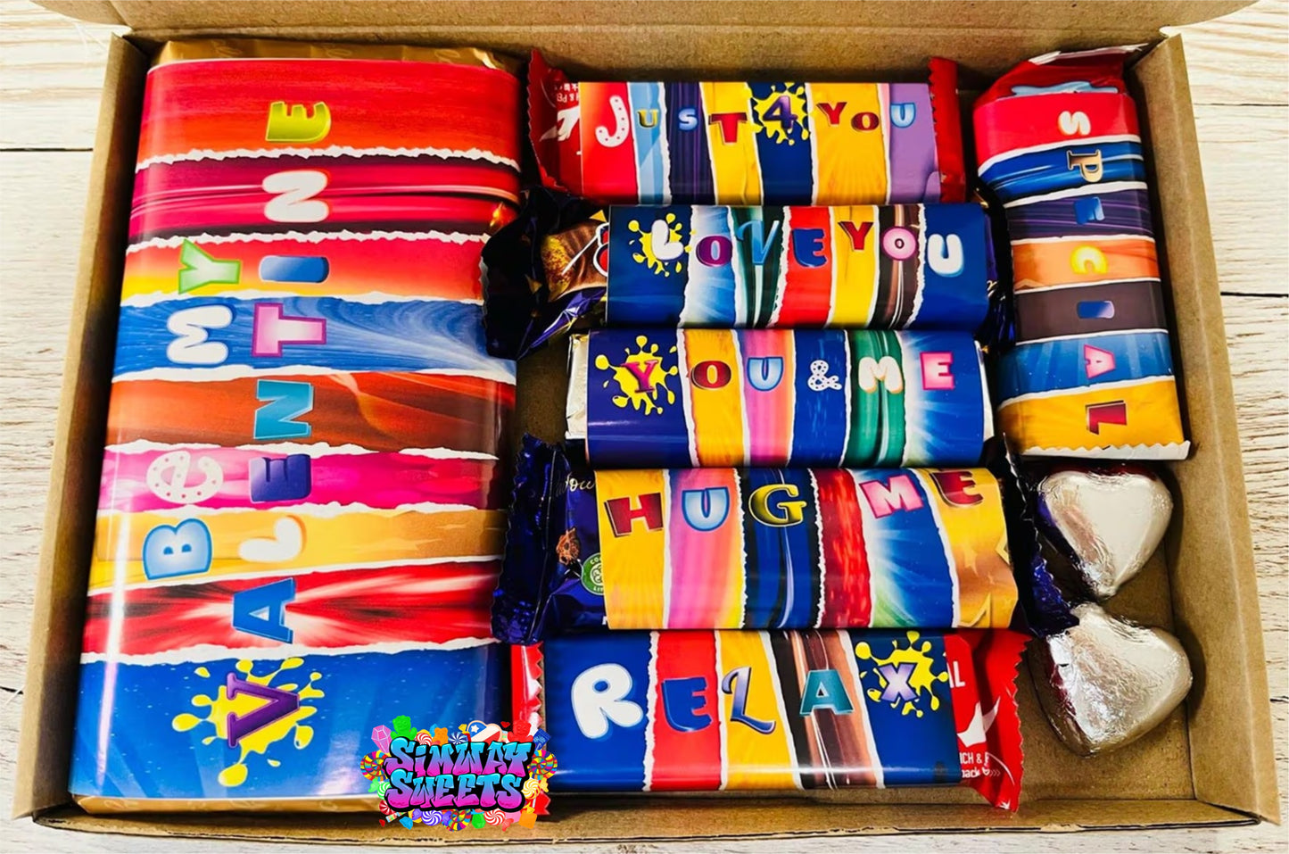 Valentines Novelty Chocolate Gift - Be My Valentine