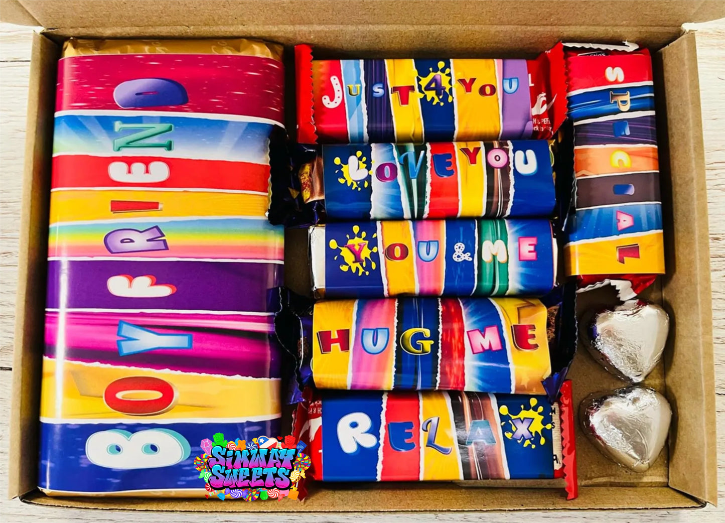 Valentines Novelty Chocolate Gift - Boyfriend