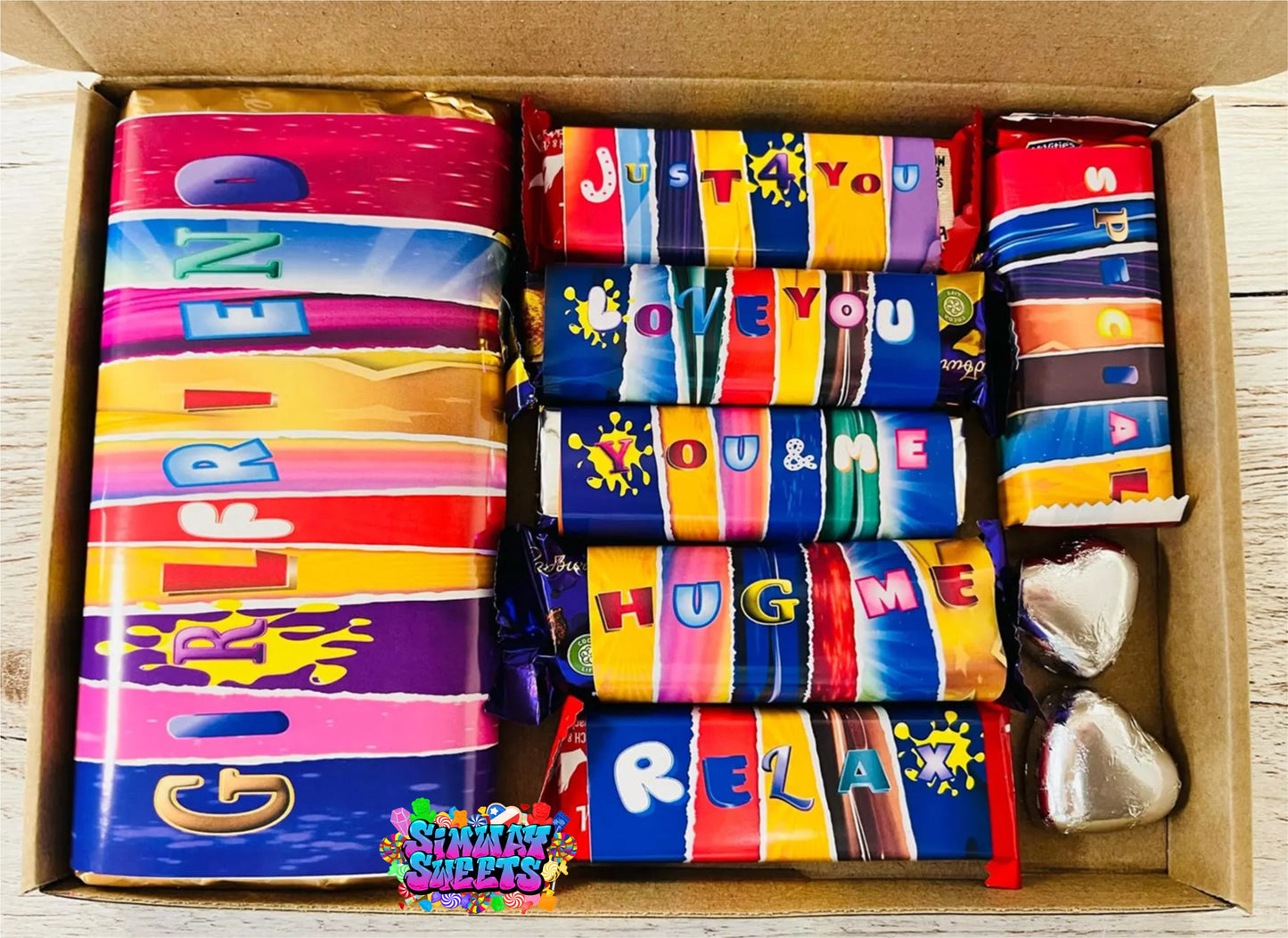 Valentines Novelty Chocolate Gift - Girlfriend