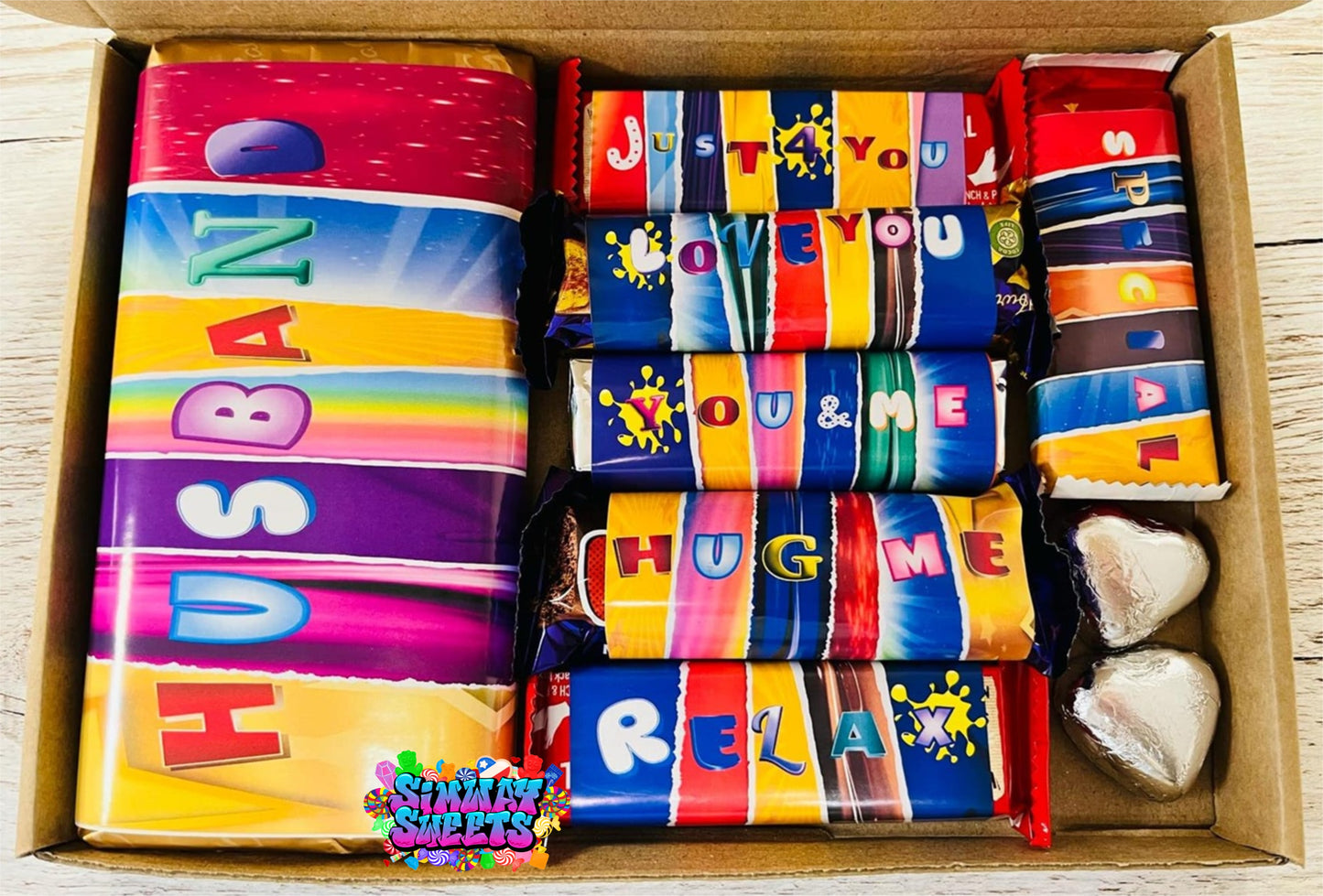 Valentines Novelty Chocolate Gift - Husband