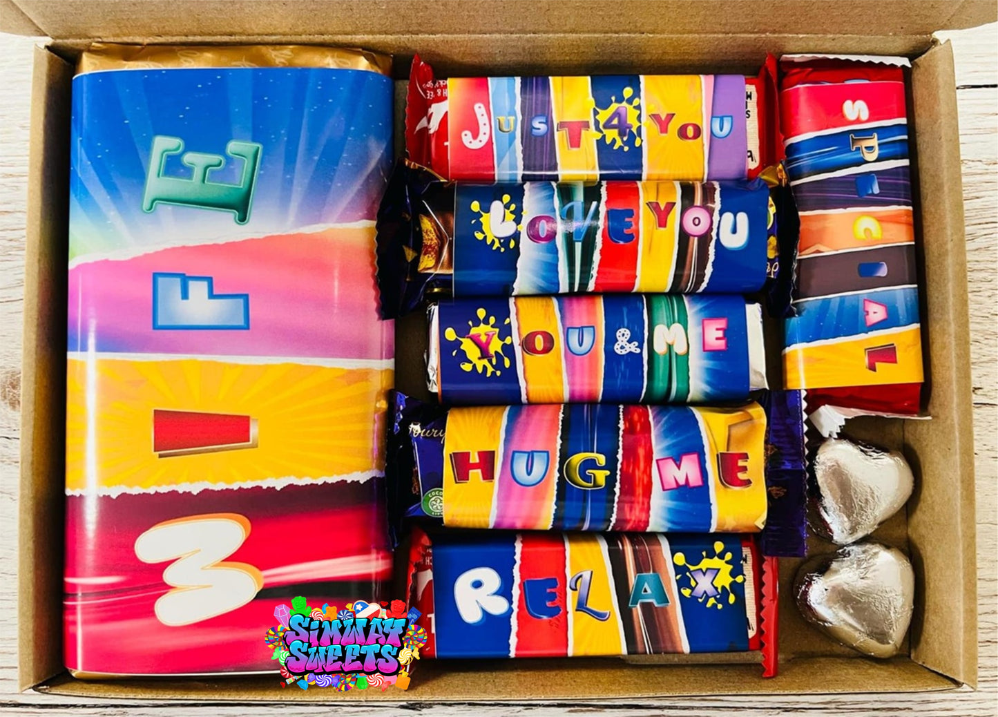 Valentines Novelty Chocolate Gift - Wife