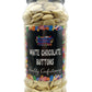 White Chocolate Buttons Drops Retro Sweets Gift Jar - 690g