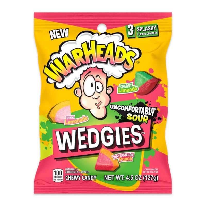 Warheads Wedgies Bag - 127g
