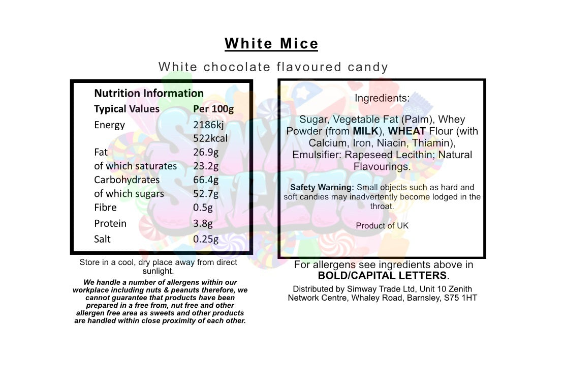 White Chocolate Mice