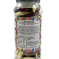 Yellow Bellies Gummy Foam Snakes Retro Sweets Gift Jar - 670g