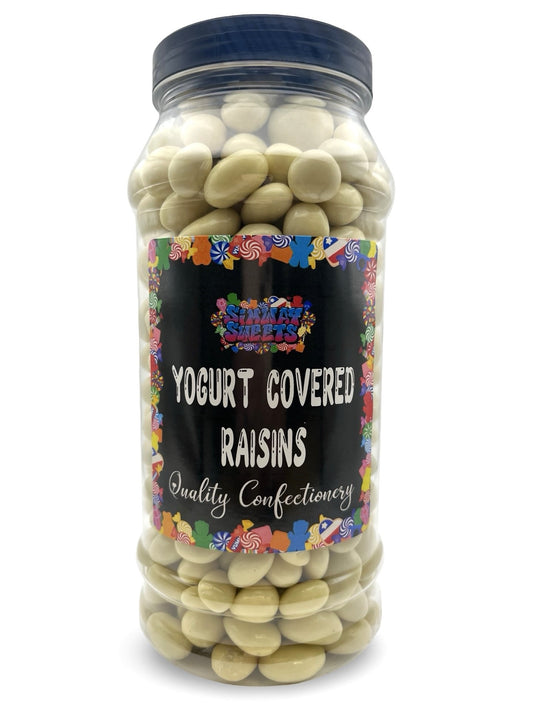 Yogurt Covered Raisins Retro Sweets Gift Jar - 815g