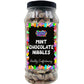 Mint Flavour Choc Nibbles Retro Sweets Gift Jar - 610g