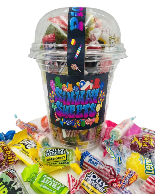 American Pick and Mix Sweet Cup