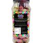 Pink & White Chocolate Mice Retro Sweets Gift Jar - 585g