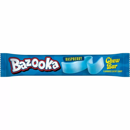 Bazooka Blue Raspberry Chew Bar 14g