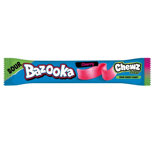 Bazooka Sour Chewz Cherry Chew Bar 14g