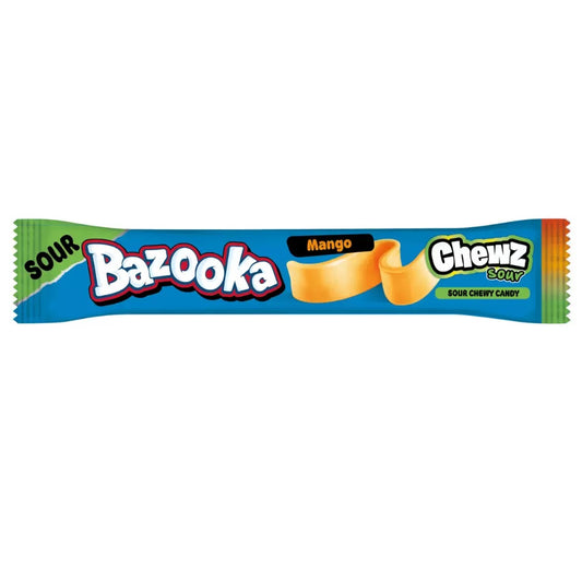 Bazooka Sour Chewz Mango Chew Bar 14g