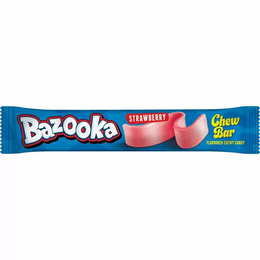 Bazooka Blue Strawberry Chew Bar 14g