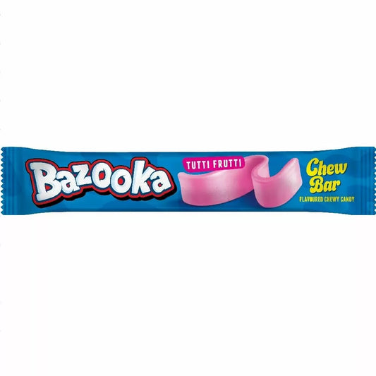 Bazooka Blue Tutti Frutti Chew Bar 14g