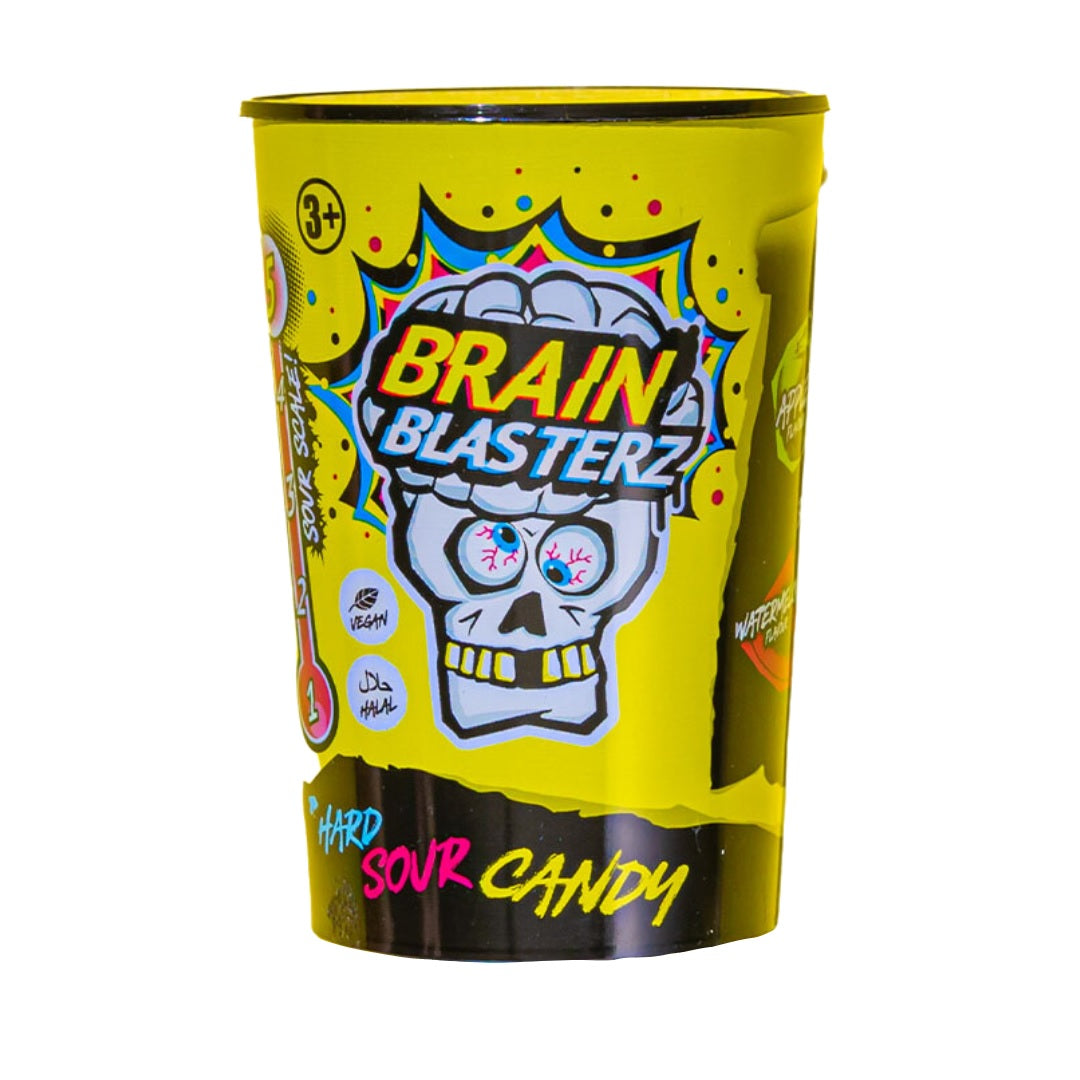 Brain Blasterz Hard Sour Candy Tub - 48g