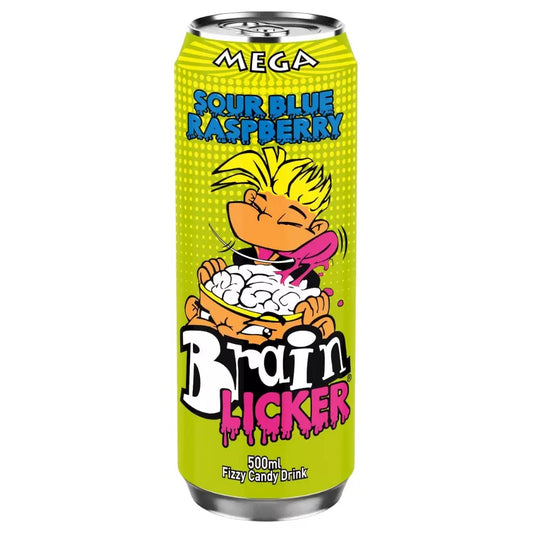 Brain Licker Soda 500ml - Sour Blue Raspberry