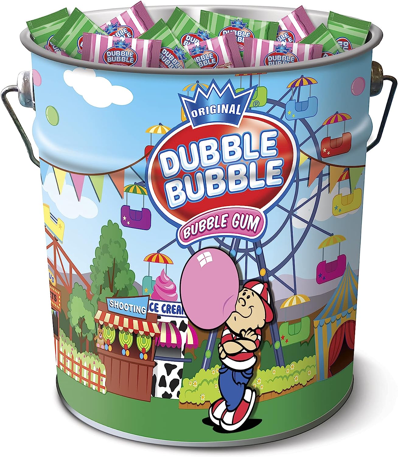 The Original Dubble Bubble Strawberry & Peppermint Flavour!