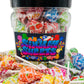 Simway Sweets Jar 400g - Dum Dum Lollipops - Individually Wrapped American Sweets - Approximately 55 Pieces