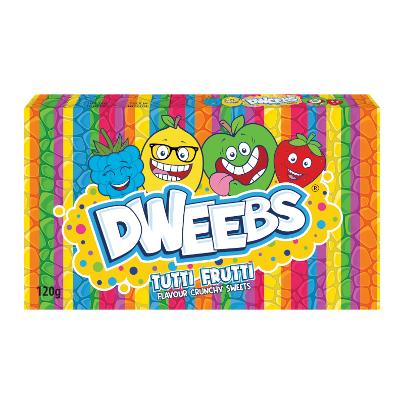 Dweebs Tutti Frutti Theatre Box - 120g