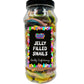 Jelly Snails Jelly Filled Sweets Gummy Retro Sweets Gift Jar - 630g