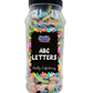 ABC Letters Chalky Alphabet Sweets Gift Jar - 670g