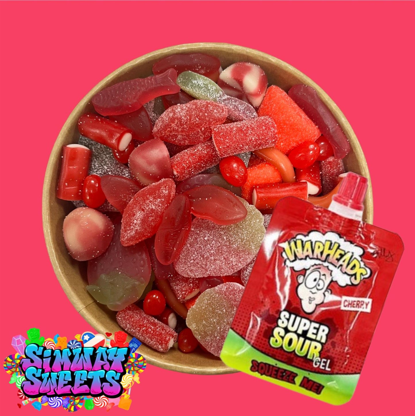 Scarlett Candy Salad - With Gel