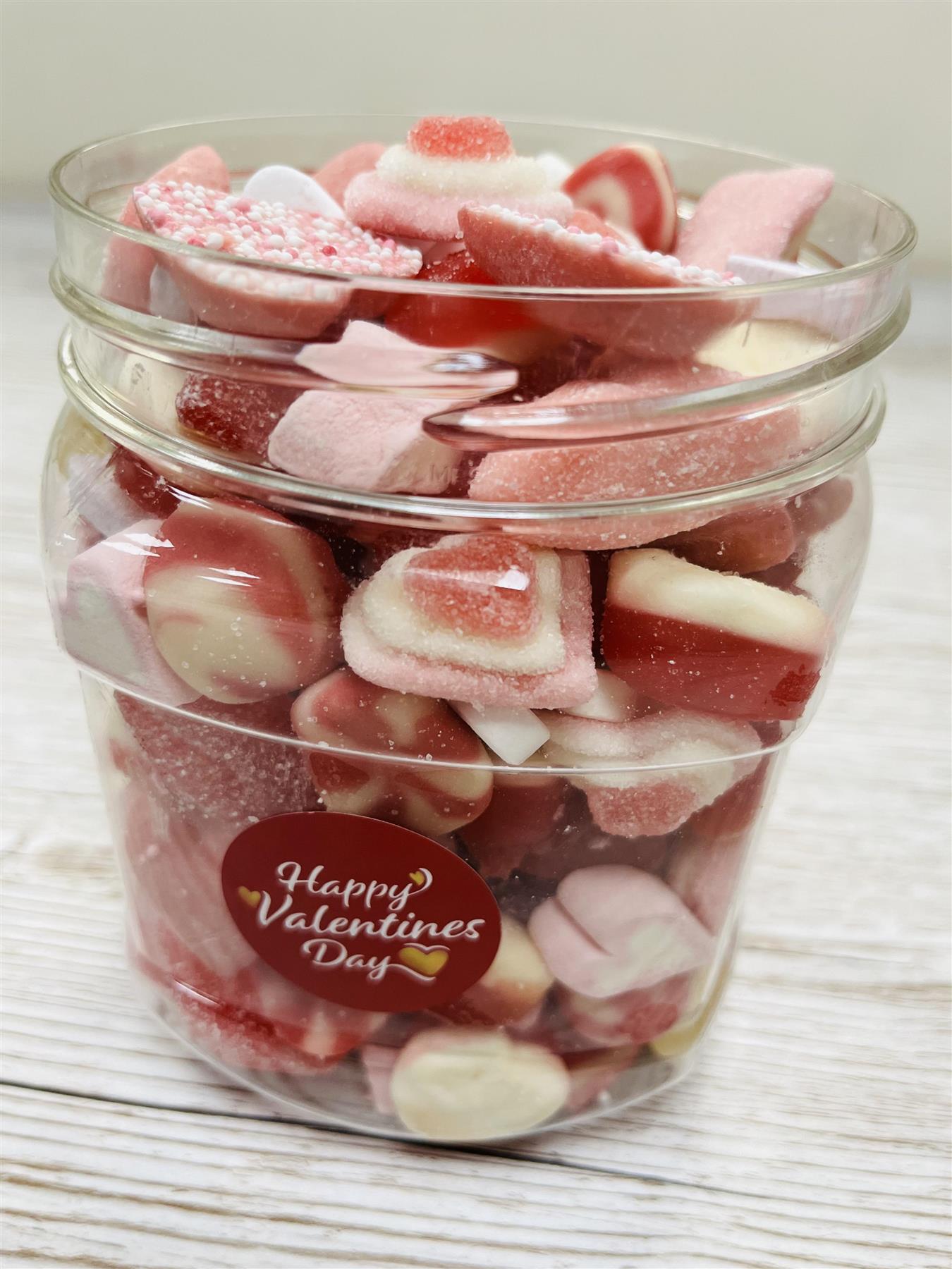 Valentines Sweet Jars - Choose Your Size