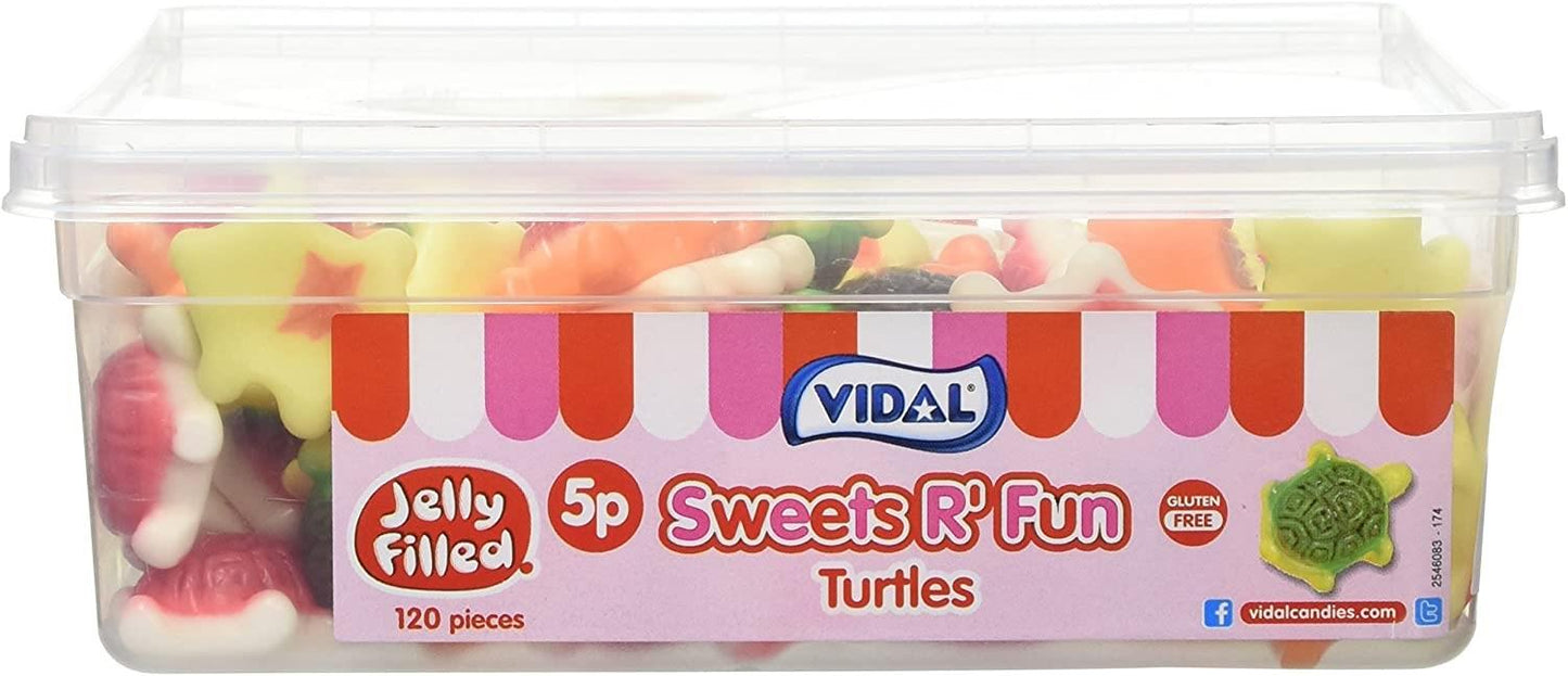 Jelly Filled Turtles 120 Pieces