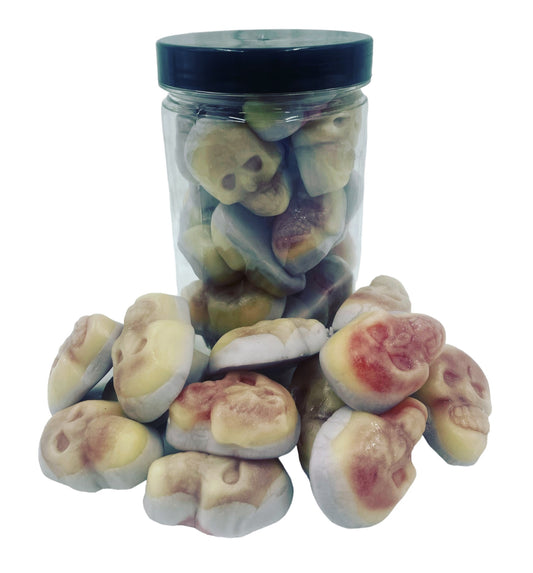 Halloween Sweet Jar - Jelly Filled Skulls