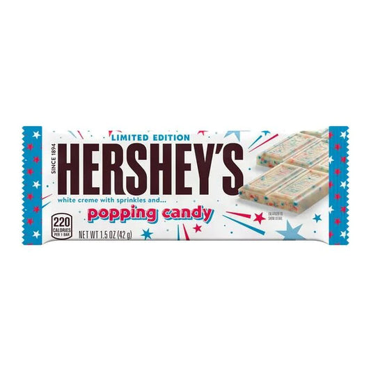 Hershey's Limited Edition Popping Candy Bar - 42g BB: FEB 2024
