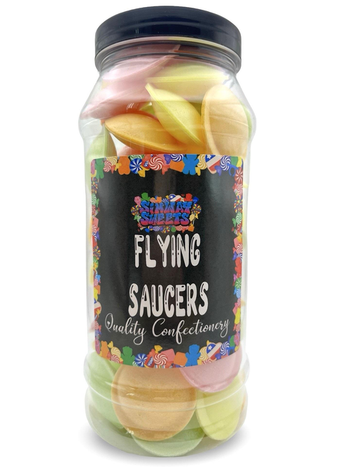 Flying saucer jar