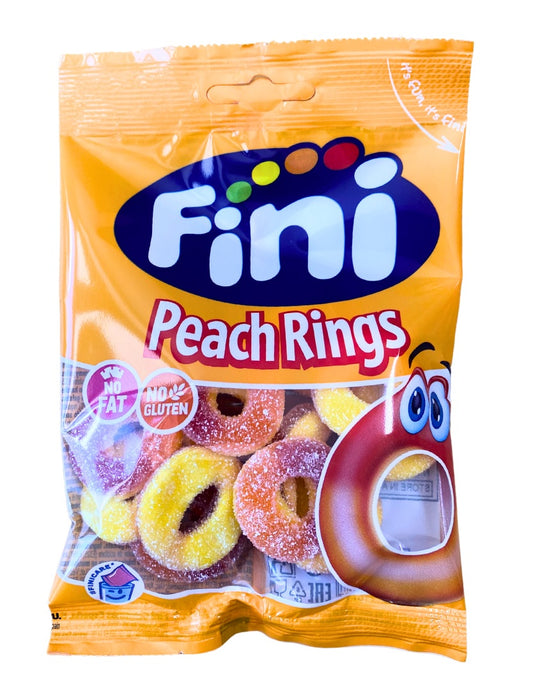 Fini Peach Rings - 75g Bag
