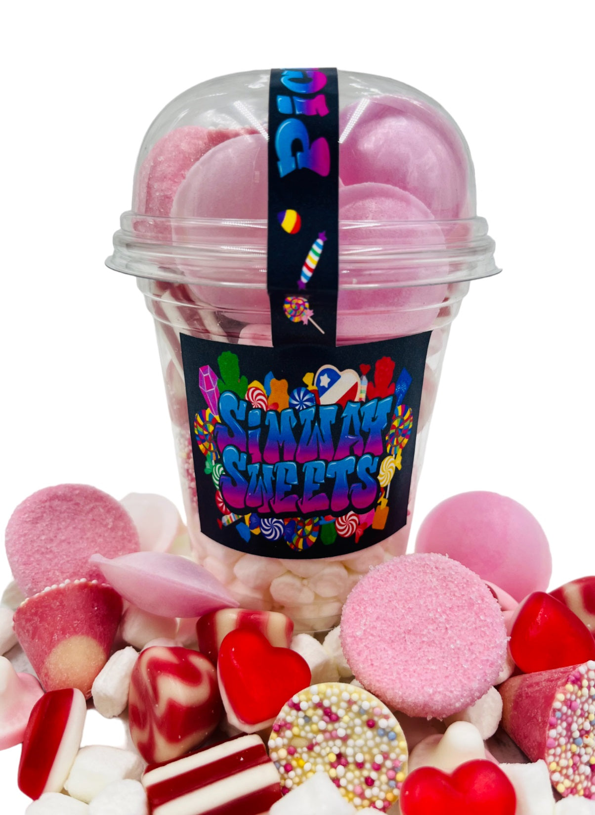 Jelly & Chocolate Pick and Mix Sweet Cup Simway Sweets