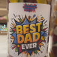 Father's Day Sweet Jar CHOOSE YOUR DESIGN full of Jelly Pick n Mix - 840g