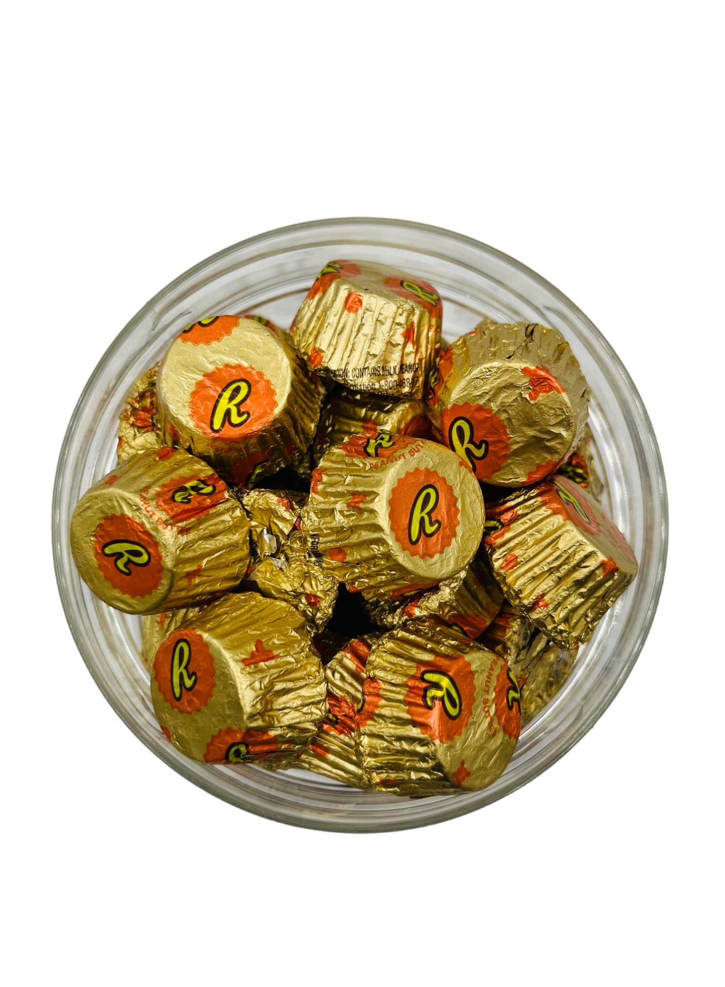 Simway Sweets Jar 755g - Reese's Peanut Butter Cups - Individually Wrapped American Chocolate - Approximately 70 Pieces