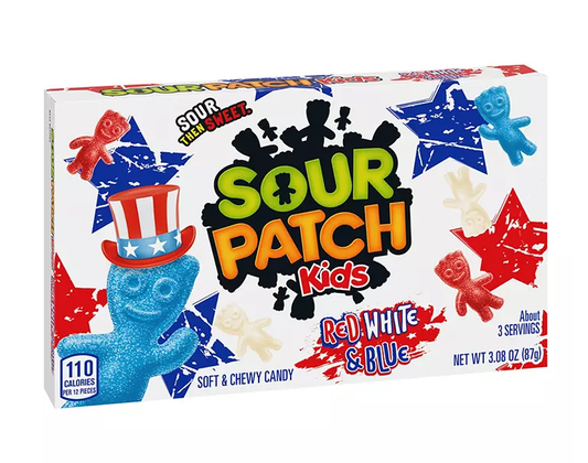 Sour Patch Kids Red White & Blue Theatre 87g