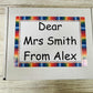Teacher Thank You Gift For Him Or Her Filled With Sweets - brought to you by Simway Sweets!