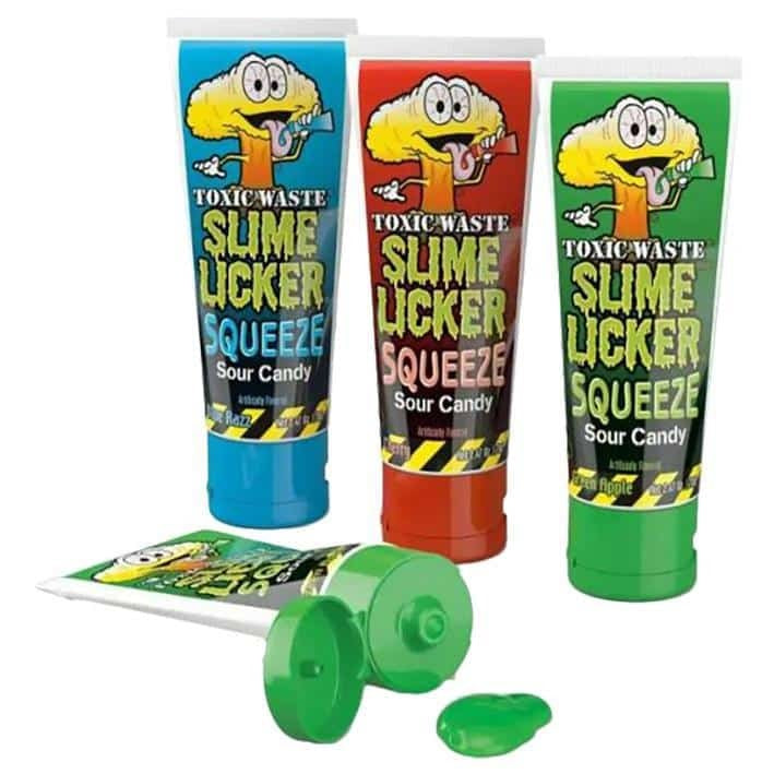 Toxic Waste Slime Licker Squeeze Sour Candy Gel - 70g