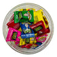 Simway Sweets Jar 435g - Warheads Individually Wrapped American Sweets - Approximately 80 Pieces