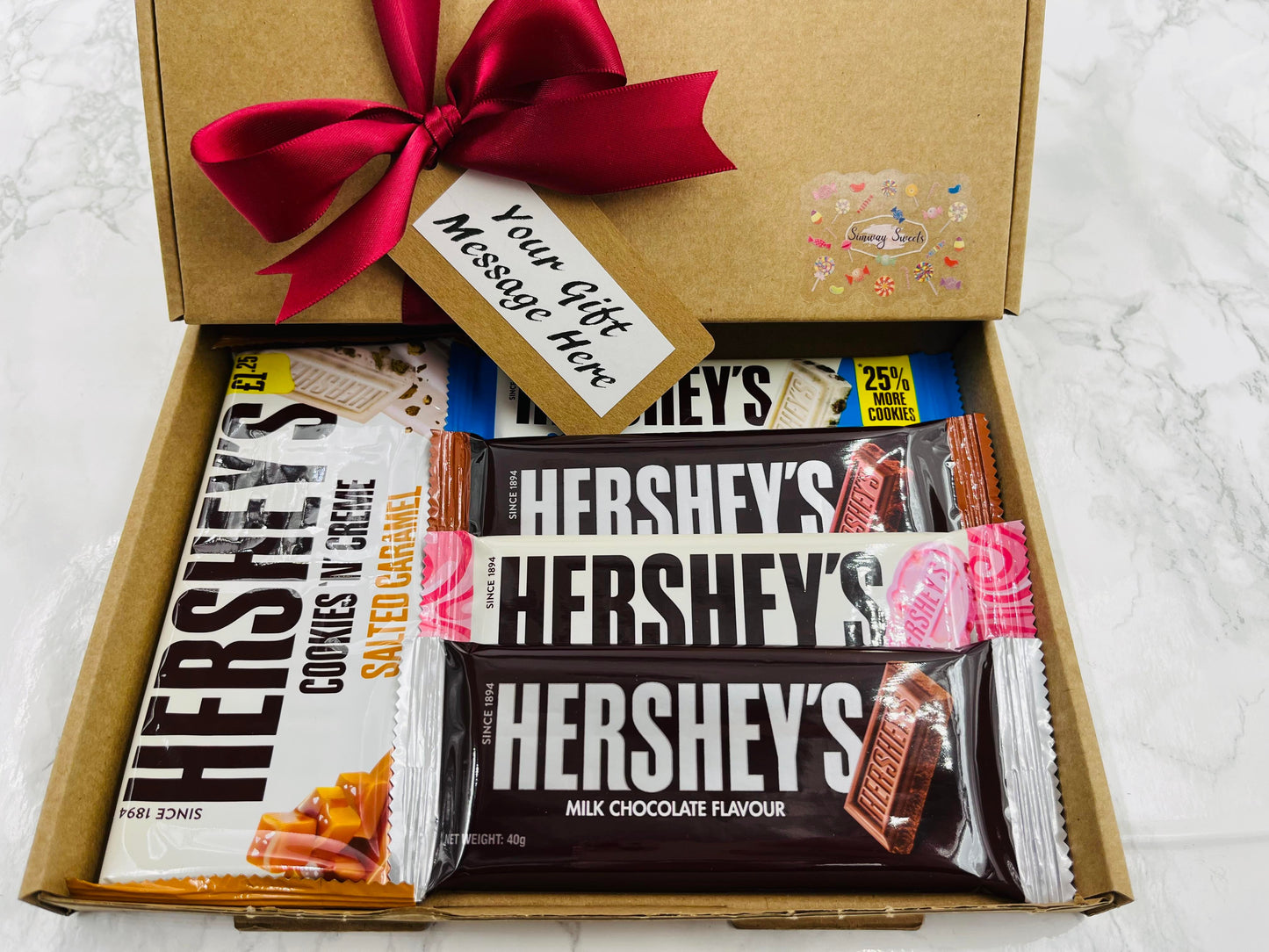 Hershey American Chocolate Hamper USA Candy Gift Box