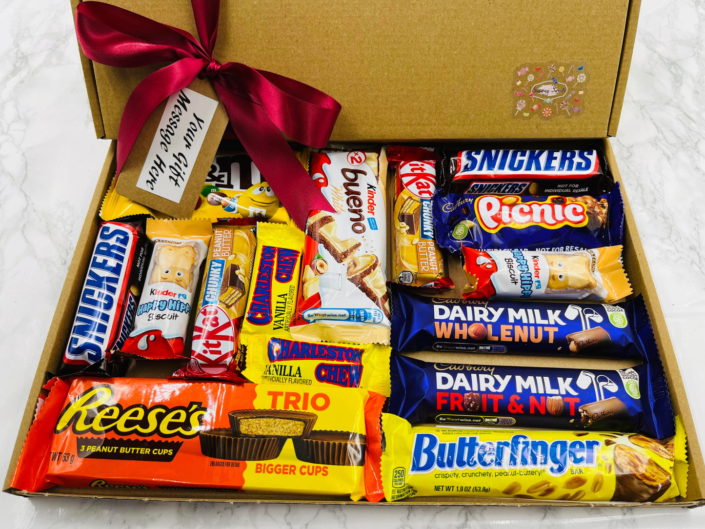 Large Chocolate Nut Variety Gift Box