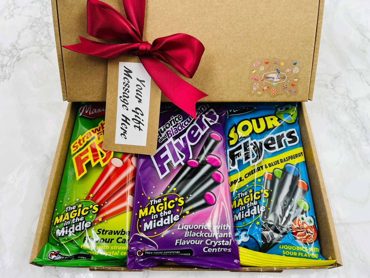 Liquorice Maxillin Flyers Sweets Gift Box