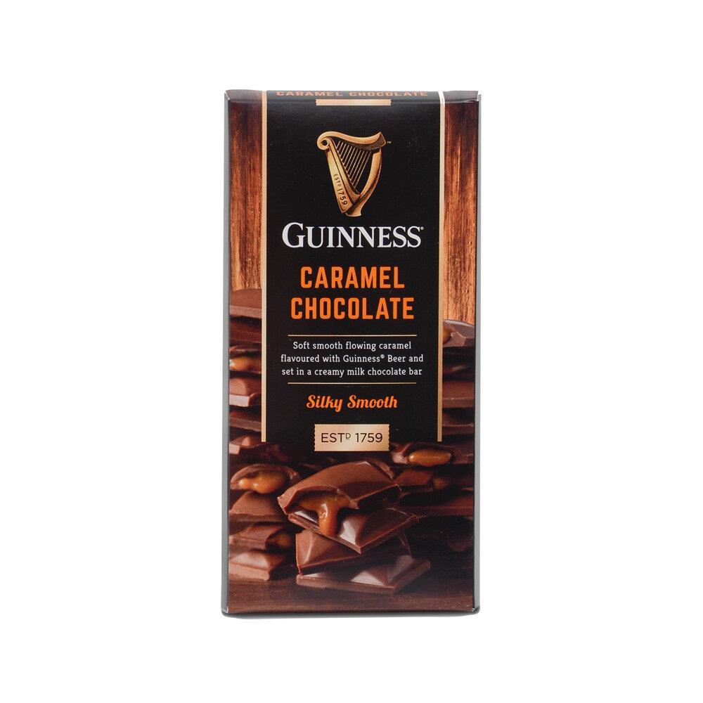 Guinness Milk Chocolate Caramel Bar 90g - BB: JULY 2023
